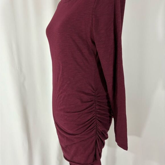 Wasabi & Mint Long Sleeve Ruched Dress - Picture 3 of 6